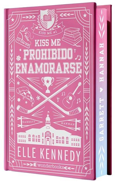 PROHIBIDO ENAMORARSE (#KISS ME 1) - EDICIÓN ESPECIAL EN TAPA DURA CON CANTOS PIN | 9788410425804 | KENNEDY, ELLE