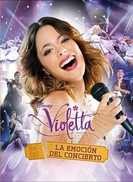 VIOLETTA. LA EMOCIÓN DEL CONCIERTO. EL LIBRO DE LA PELÍCULA | 9788499516035 | DISNEY