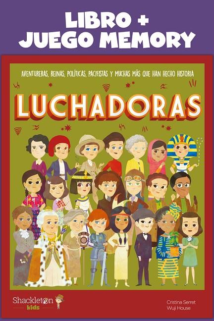 LUCHADORAS: LIBRO + JUEGO MEMORY | 9788413610634 | SERRET CRISTINA