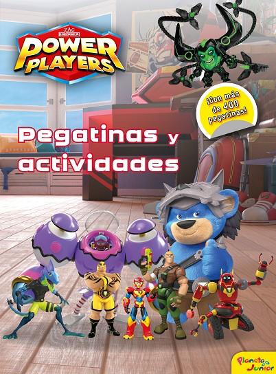 POWER PLAYERS. PEGATINAS Y ACTIVIDADES | 9788408244738 | HEROES, ZAG