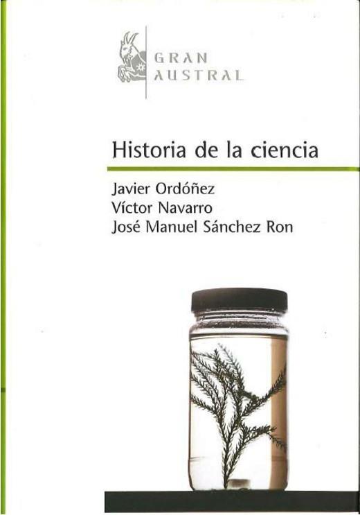 HISTORIA DE LA CIENCIA | 9788467023343 | ORDOÑEZ, NAVARRO
