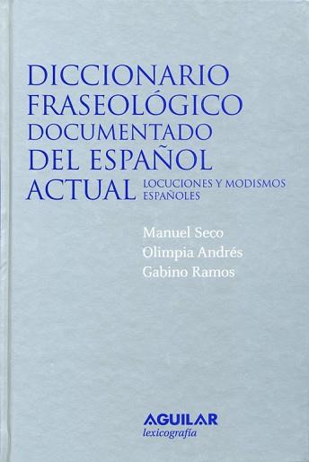 DICCIONARIO FRASEOLOGICO | 9788429476743