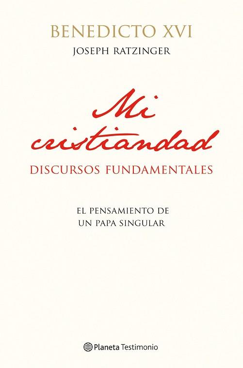 MI CRISTIANDAD | 9788408111634 | BENEDICTO XVI
