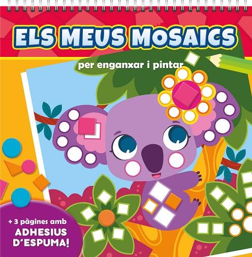 ELS MEUS MOSAICS PER ENGANXAR I PINTAR. ANIMALS SALVATGES | 9788410515246 | VV.AA.3