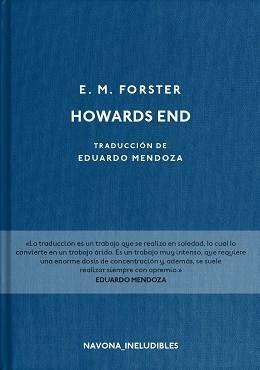 HOWARDS END | 9788417181468 | FORSTER, EDWARD MORGAN