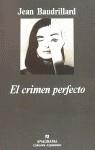 CRIMEN PERFECTO,EL | 9788433905314 | BAUDRILLARD,JEAN