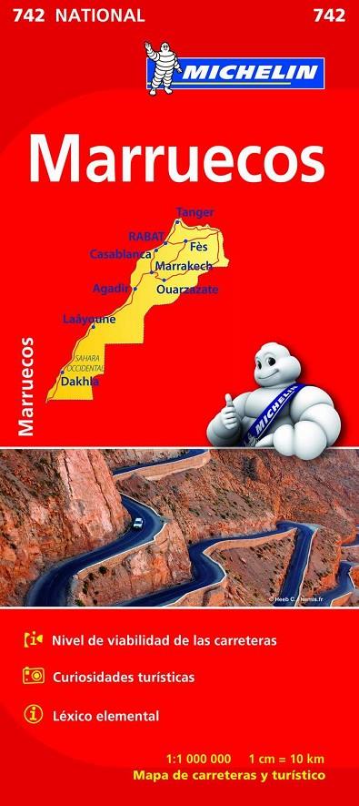 MAPA NATIONAL MARRUECOS | 9782067202870 | VARIOS AUTORES