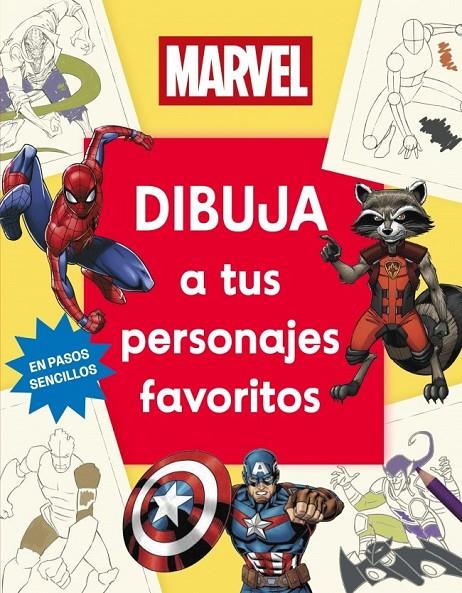 MARVEL DIBUJA A TUS PERSONAJES FAVORITOS | 9780241804452 | , DK