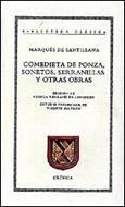 COMEDIETA DE PONZA-TELA | 9788474238228 | SANTILLANA, MARQUES DE