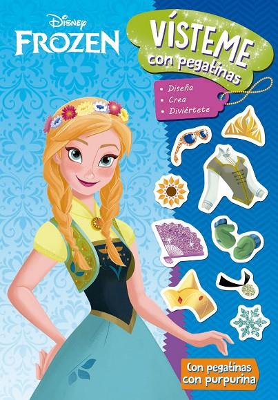 VISTEME CON PEGATINAS FROZEN | 9788419547453 | DISNEY