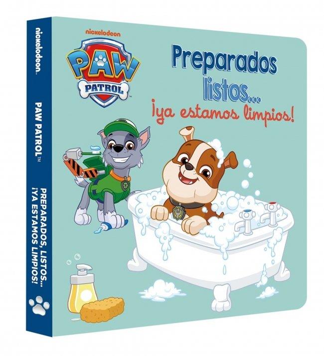 PAW PATROL | PATRULLA CANINA. LIBRO DE CARTÓN - PREPARADOS, LISTOS... ¡YA ESTAMO | 9788448873097 | NICKELODEON,