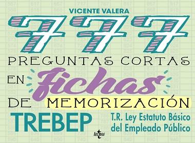 777 PREGUNTAS CORTAS EN FICHAS DE MEMORIZACIÓN | 9788430971626 | VALERA, VICENTE