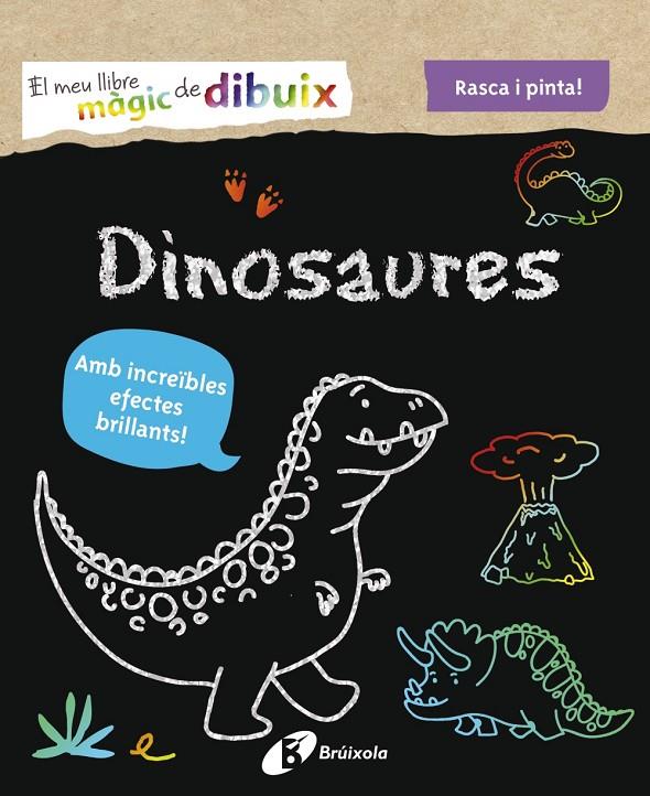 EL MEU LLIBRE MÀGIC DE DIBUIX. DINOSAURES | 9788413492445 | AA.VV.