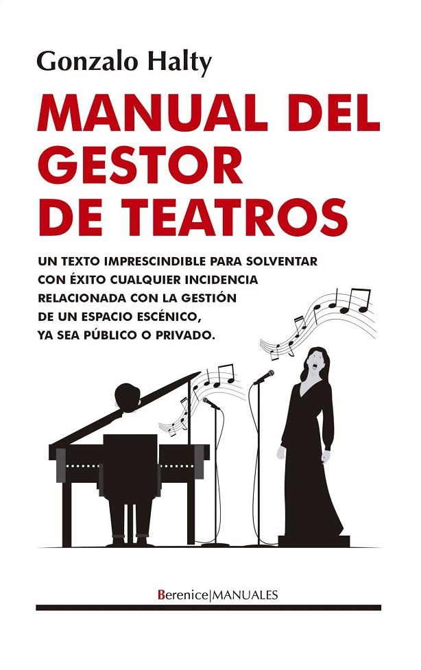 MANUAL DEL GESTOR DE TEATROS | 9788410356863 | GONZALO HALTY,