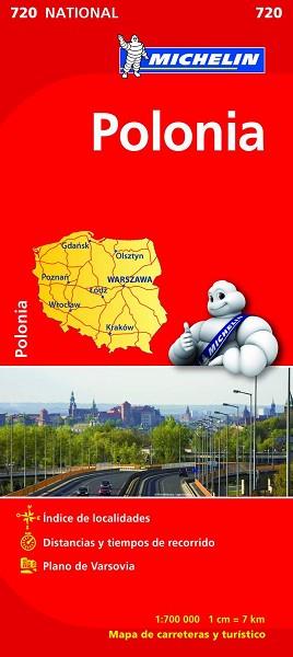 MAPA NATIONAL POLONIA | 9782067171572 | VARIOS AUTORES