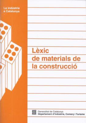 LEXIC DE MATERIALS DE LA CONSTRUCCIO | 9788439339779 | TERMCAT