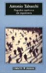 PEQUE¥OS EQUIVOCOS SIN IMPORTANCIA | 9788433966056 | TABUCCHI, ANTONIO