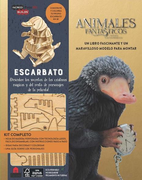 INCREDIBUILDS ANIMALES FANTASTICOS ESCARBATO | 9788893670111