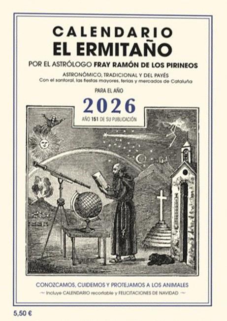 CALENDARIO EL ERMITAÑO 2026 | 9788412798593 | , AA.VV.