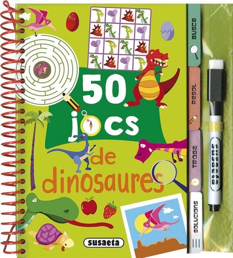 50 JOCS DE DINOSAURES | 9788410843318 | , DIBUJATOR
