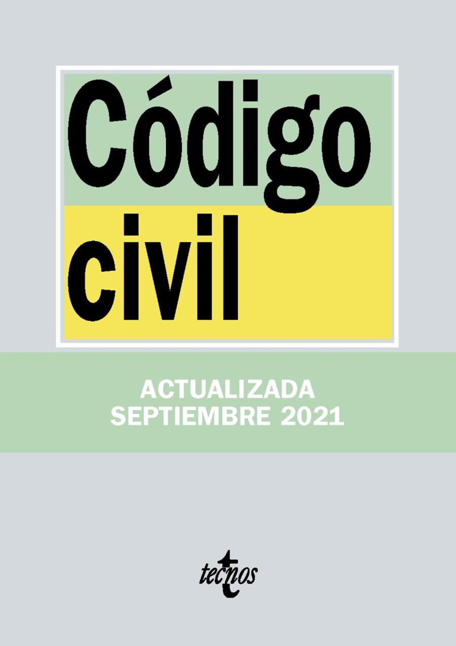 CÓDIGO CIVIL | 9788430982684 | EDITORIAL TECNOS