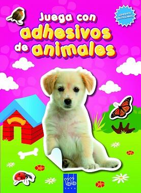 JUEGA CON ADHESIVOS DE ANIMALES 1 (ROSA) | 9788408090069 | YOYO