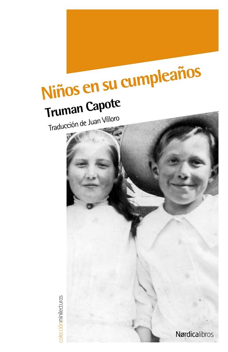 NIÑOS EN SU CUMPLEAÑOS | 9788492683369 | CAPOTE, TRUMAN