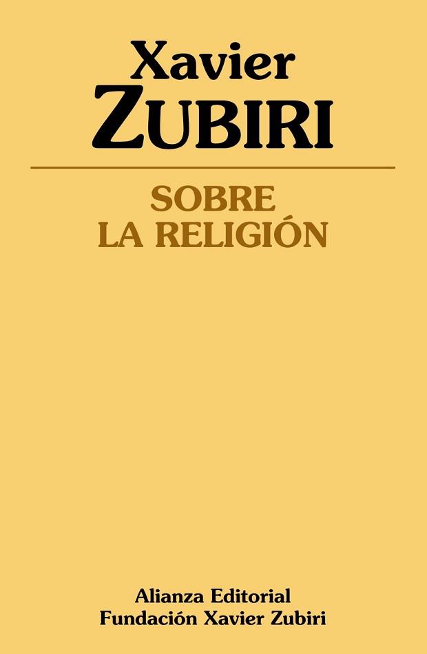 SOBRE LA RELIGIÓN | 9788491046035 | ZUBIRI, XAVIER