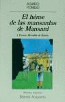 EL HEROE DE LAS MANSARDAS DE MANSARD | 9788433917010 | POMBO, ALVARO