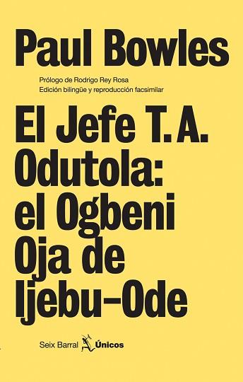 JEFE T.A. ODUTOLA: EL OGBENI OJA DE IJEBU-ODE | 9788432243073 | BOWLES, PAUL