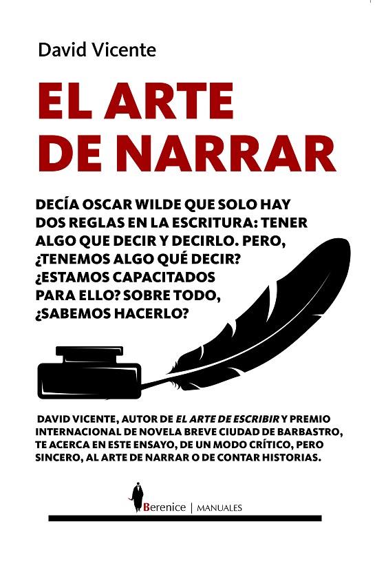 EL ARTE DE NARRAR | 9788411312332 | DAVID VICENTE