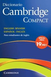 DICCIONARIO CAMBRIDGE COMPACT ENGLISH-SPANISH ESPAÑOL-INGLES | 9788483234754 | *