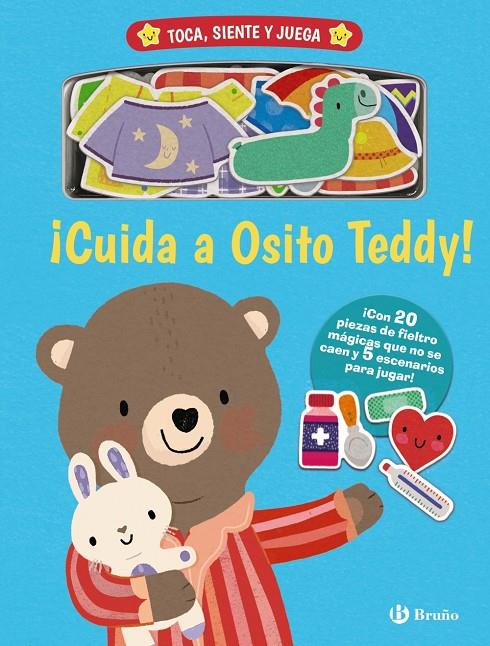 TOCA, SIENTE Y JUEGA. ¡CUIDA A OSITO TEDDY! | 9788469666364 | VVAA