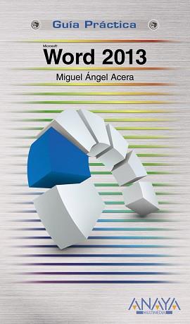 WORD 2013 | 9788441534315 | ACERA GARCÍA, MIGUEL ÁNGEL