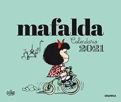 CALENDARIO 2021 MAFALDA  CAJA - VERDE | 7798071448892