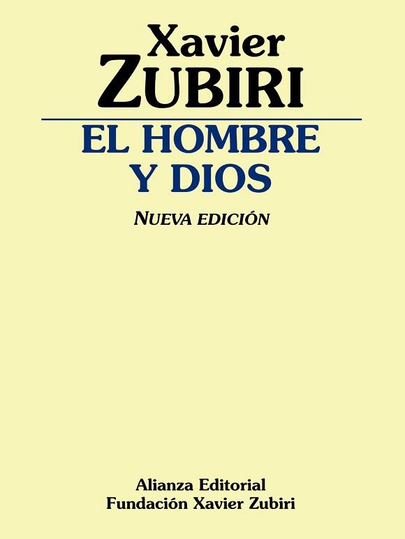 HOMBRE Y DIOS | 9788420609515 | ZUBIRI, XAVIER