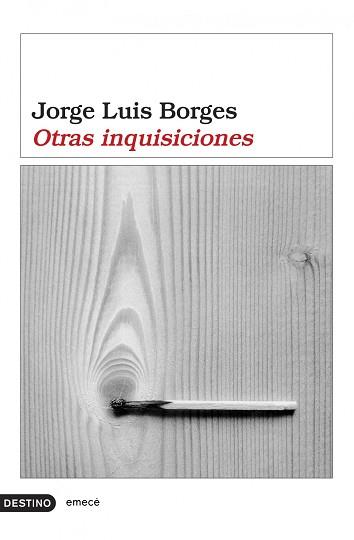 OTRAS INQUISICIONES | 9788423339648 | BORGES, JORGE LUIS