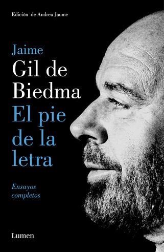 EL PIE DE LA LETRA | 9788426404640 | JAIME GIL DE BIEDMA
