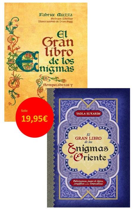PACK EL GRAN LIBRO DE LOS ENIGMAS + EL GRAN LIBRO DE LOS ENI | 9788490560938 | MAZZA , FABRICE