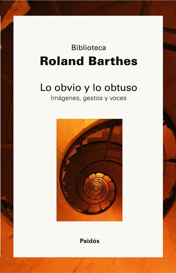 OBVIO Y LO OBTUSO | 9788449322327 | BARTHES, ROLAND