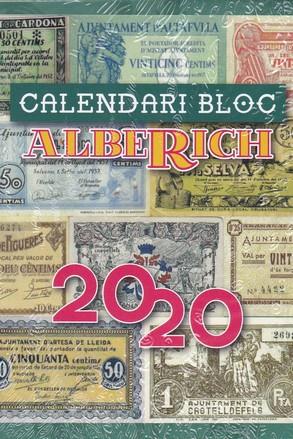 CALENDARI BLOC 2020. ALBERICH | 9788489865433 | VV.AA.