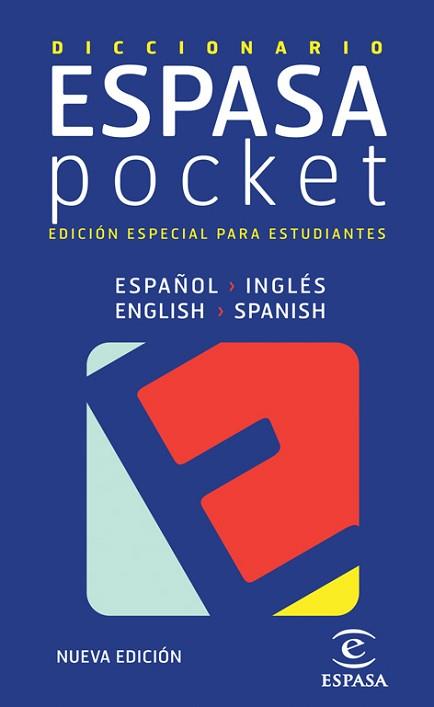 DICCIONARIO POCKET INGLÉS- ESPAÑOL / ESPAÑOL - INGLÉS | 9788467020533 | ESPASA CALPE