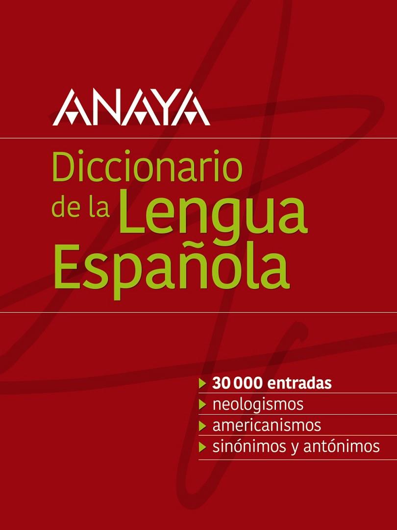 DICCIONARIO ANAYA DE LA LENGUA | 9788499743073 | VOX EDITORIAL