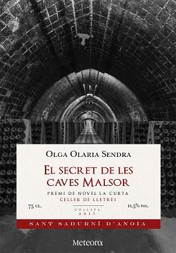 EL SECRET DE LES CAVES MALSOR | 9788494698293 | OLARIA SENDRA, OLGA