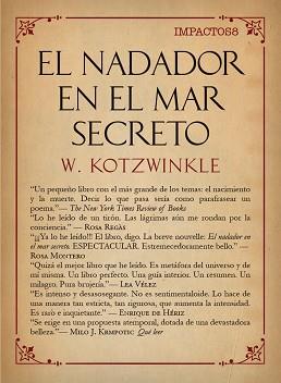 EL NADADOR EN EL MAR SECRETO | 9788417181055 | KOTZWINKLE, WILLIAM