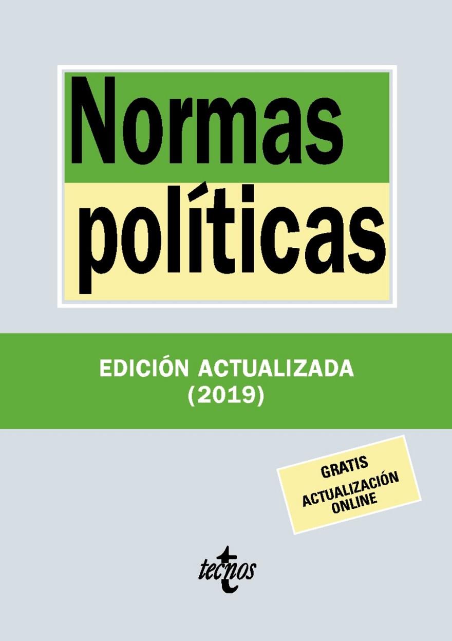 NORMAS POLÍTICAS | 9788430977086 | EDITORIAL TECNOS