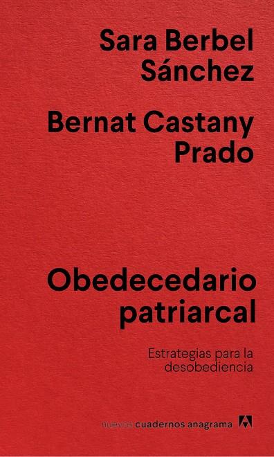 OBEDECEDARIO PATRIARCAL | 9788433922854 | BERBEL SÁNCHEZ, SARA / CASTANY PRADO, BERNAT