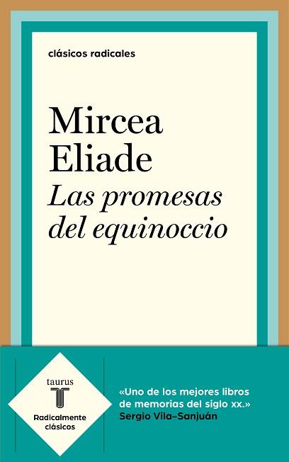 LAS PROMESAS DEL EQUINOCCIO | 9788430619399 | ELIADE, MIRCEA