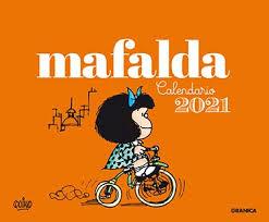 CALENDARIO 2021 MAFALDA  ESCRITORIO - ANARANJADO ( | 7798071449608