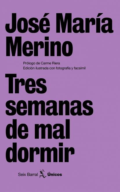 TRES SEMANAS DE MAL DORMIR. DIARIO NOCTURNO | 9788432243134 | MERINO, JOSE MARIA